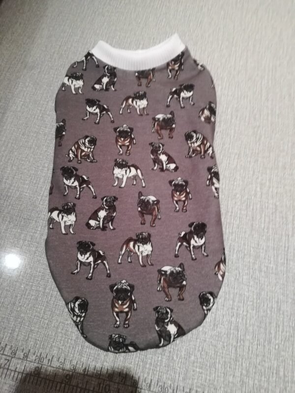 Блузка с френски булдог