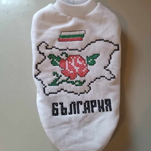 Блузки с шевица машинна бродерия