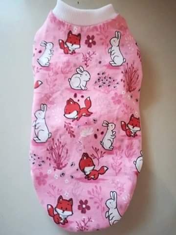 Памучна блузка със зайчета