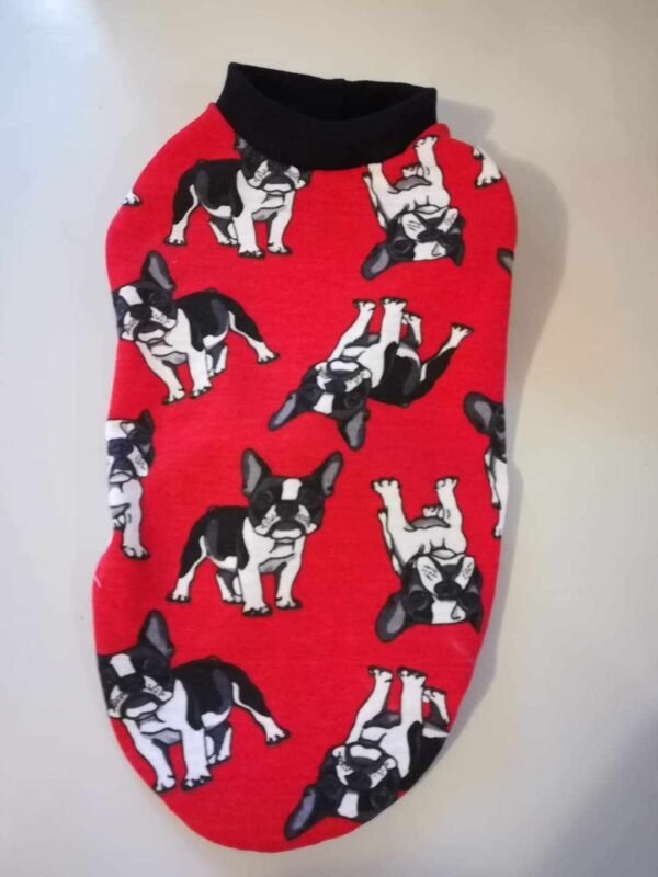 Блузка с Френски булдог