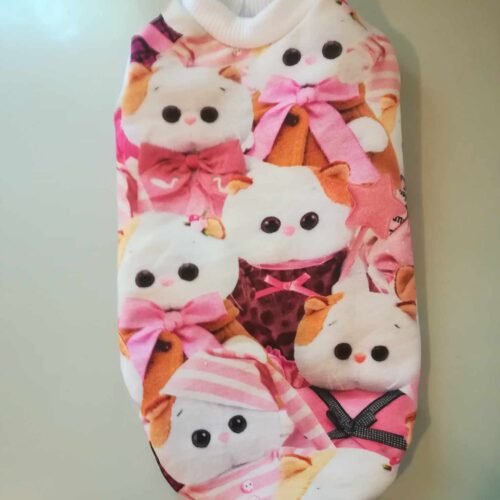 Памучна блузка с котета