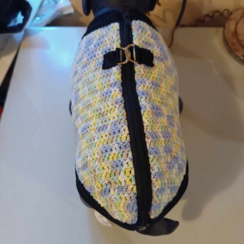 459991402_1678024796297599_356966734132814478_n Блузка с цип и халки за повод, ръчна изработка