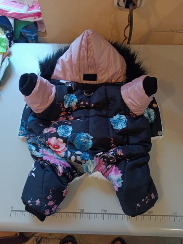 Зимен гащеризон от шушляков плат