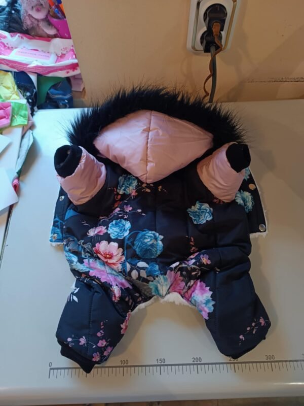 Зимен гащеризон от шушляков плат