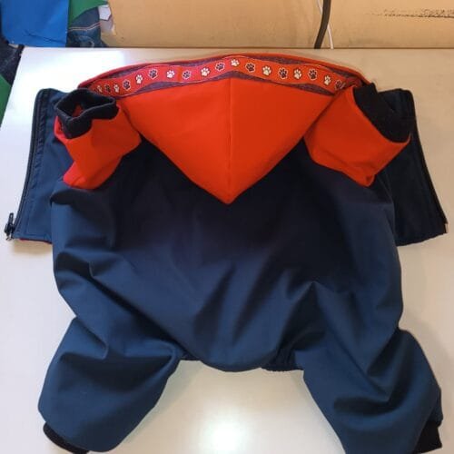 Гащеризон тип дъждобран от гумиран плат