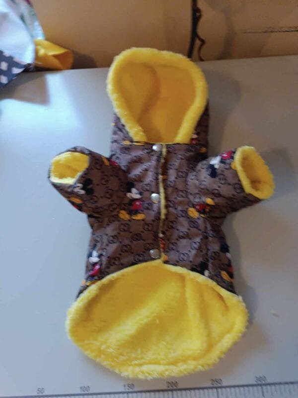 Зимно палто от шушляков плат