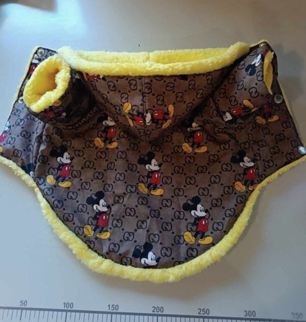 Зимно палто от шушляков плат