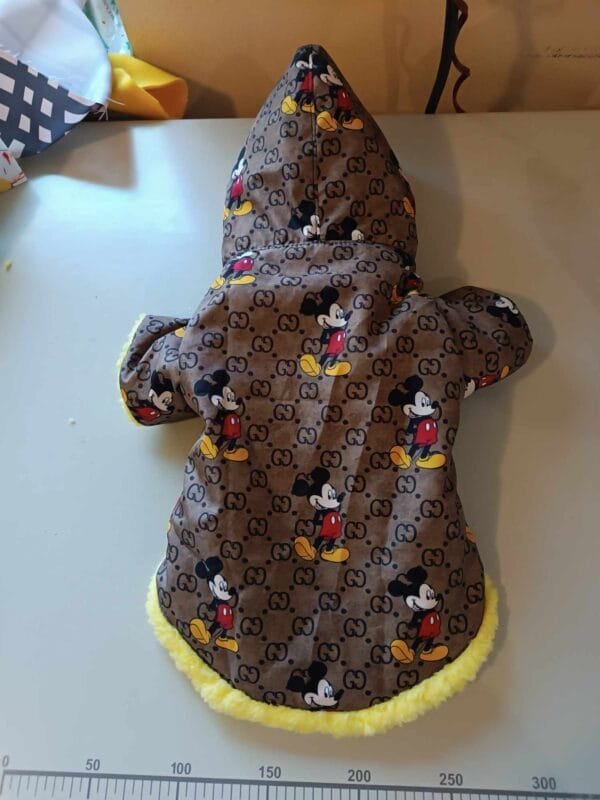 Зимно палто от шушляков плат