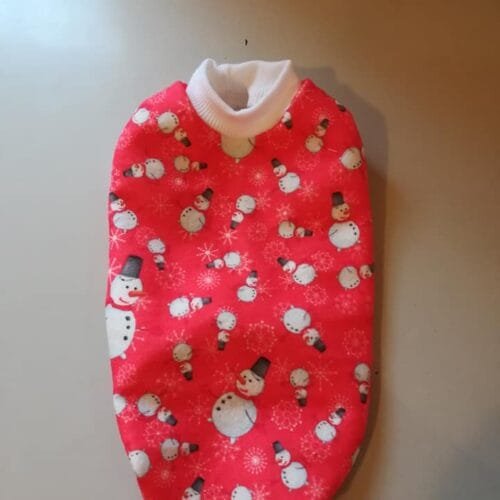 Блузка със снежни човеци