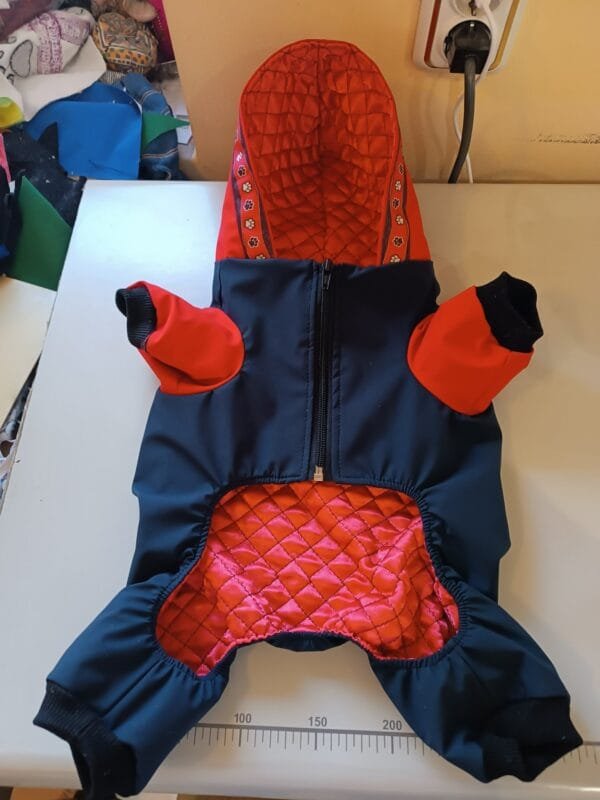 Гащеризон тип дъждобран от гумиран плат