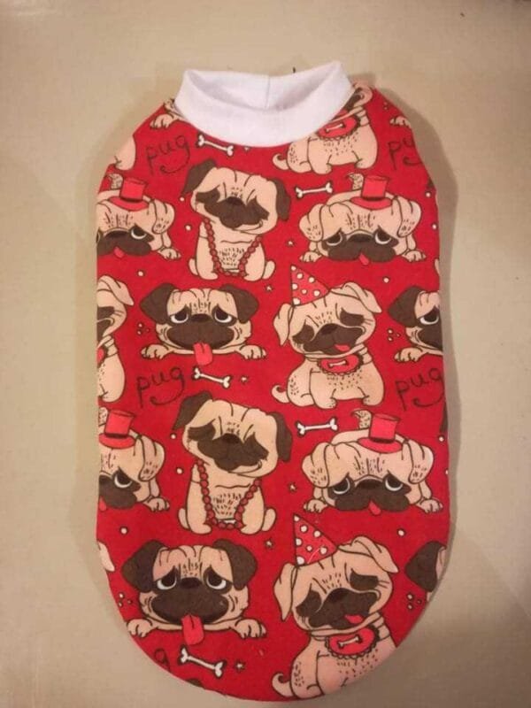 Блузка от полар с кученца