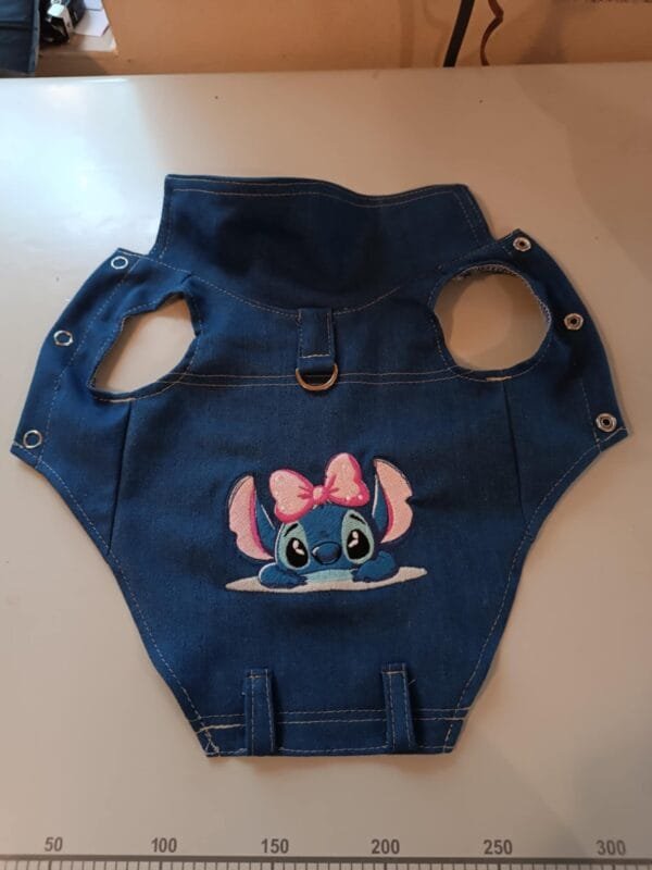 Дънково яке със Стич