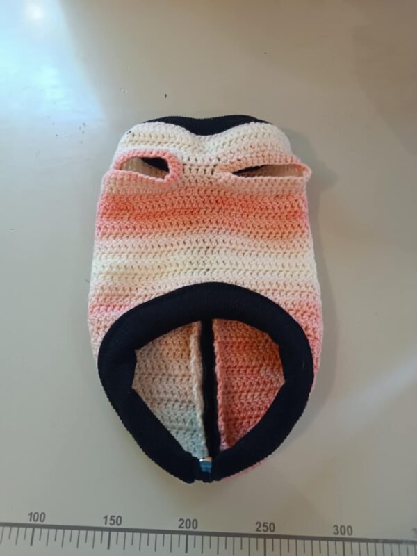 Блузка ръчна изработка с цип и халки