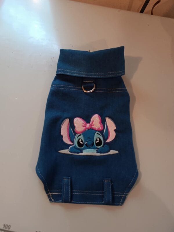 Дънково яке със Стич