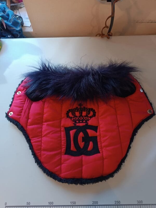 Красиво яке с яка от еко косъм