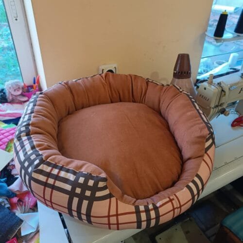 Легло от памучно кадифе