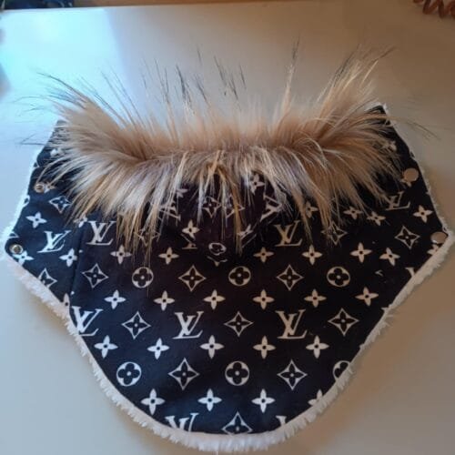 Палто от полар с еко пух